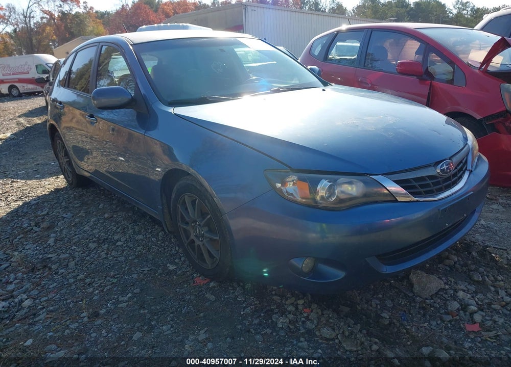 2008 SUBARU IMPREZA 2.5I VIN: JF1GH61618H816697