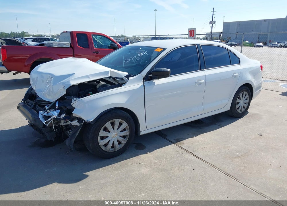 2014 VOLKSWAGEN JETTA 2.0L S VIN: 3VW2K7AJXEM368450