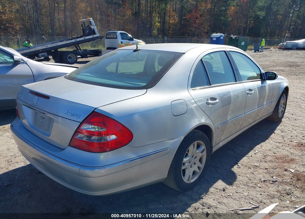 2006 MERCEDES-BENZ E 350 4MATIC VIN: WDBUF87J56X182838