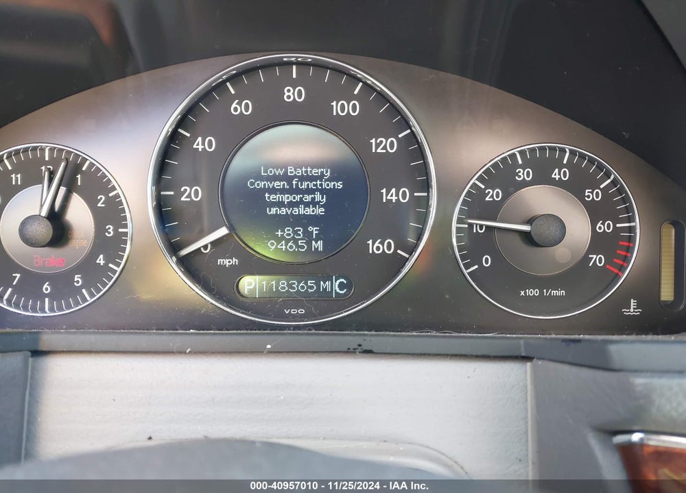 2006 MERCEDES-BENZ E 350 4MATIC VIN: WDBUF87J56X182838