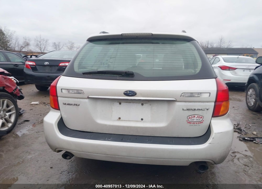 2006 SUBARU LEGACY VIN: 4S3BP626567336347
