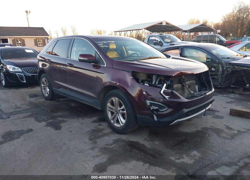 2017 FORD EDGE SEL VIN: 2FMPK4J8XHBC61095