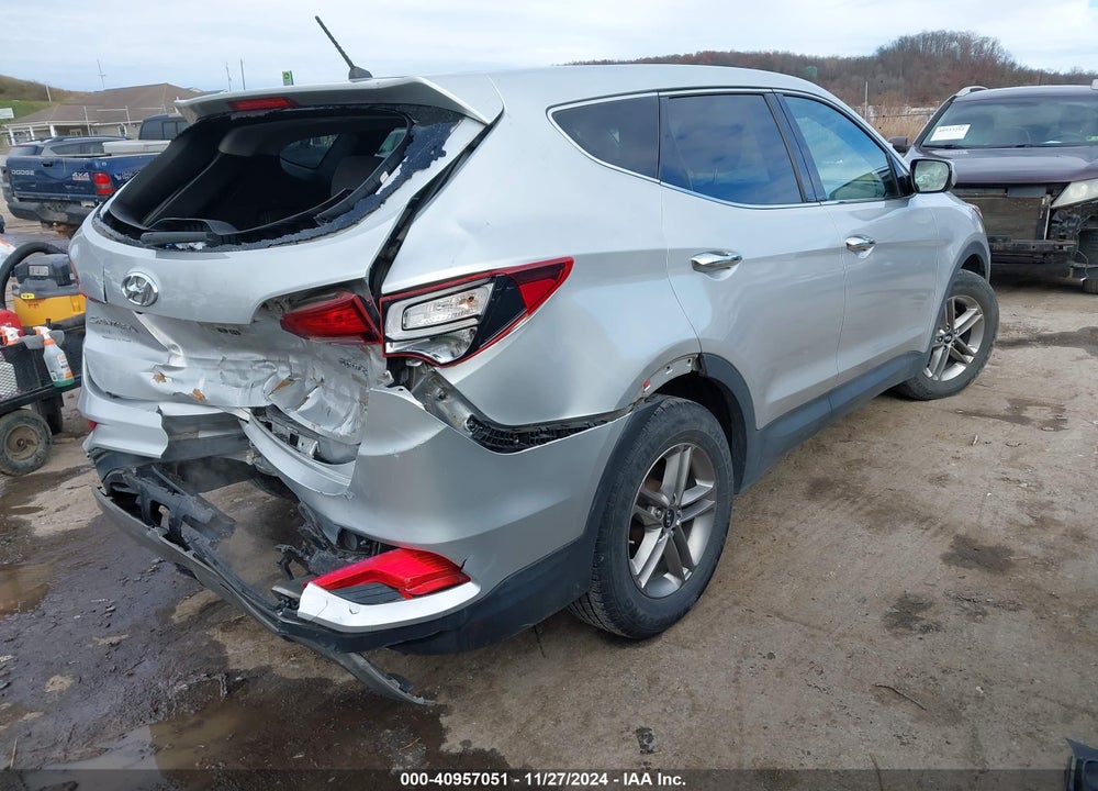 2018 HYUNDAI SANTA FE SPORT 2.4L VIN: 5XYZTDLBXJG533021