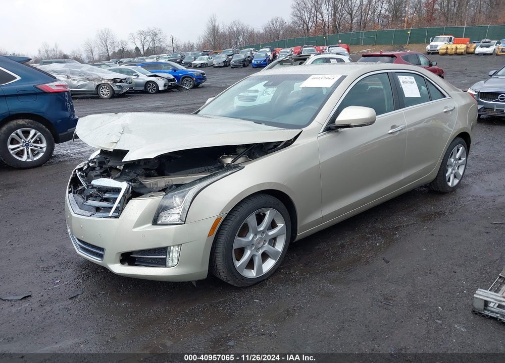 2014 CADILLAC ATS VIN: 1G6AJ5S37E0180013
