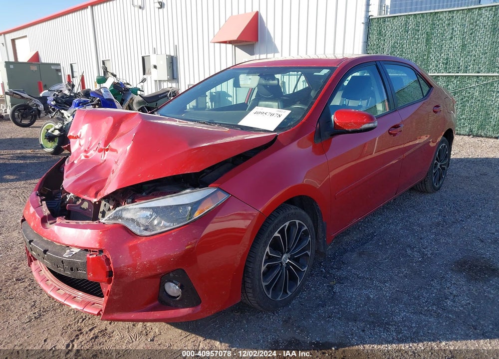 2016 TOYOTA COROLLA L/LE/LE PLS/PRM/S/S PLS VIN: 5YFBURHE2GP562502