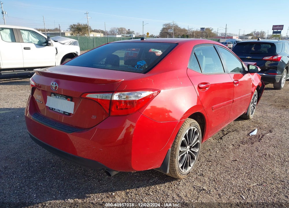 2016 TOYOTA COROLLA L/LE/LE PLS/PRM/S/S PLS VIN: 5YFBURHE2GP562502