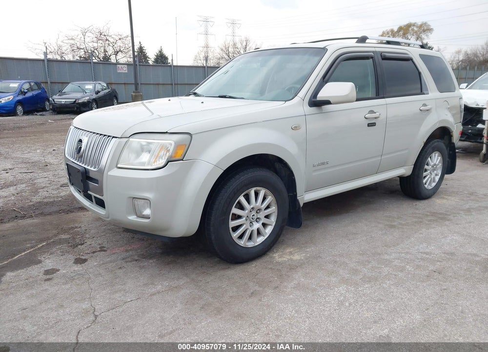 2008 MERCURY MARINER PREMIER VIN: 4M2CU87188KJ38698