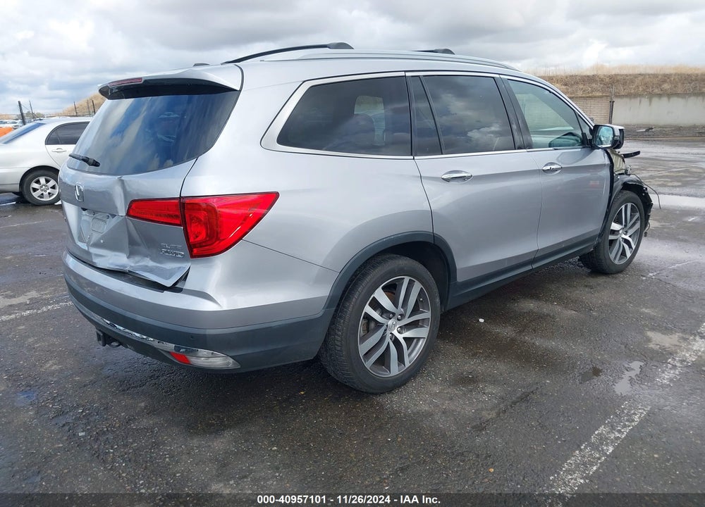 2018 HONDA PILOT ELITE VIN: 5FNYF6H08JB053248