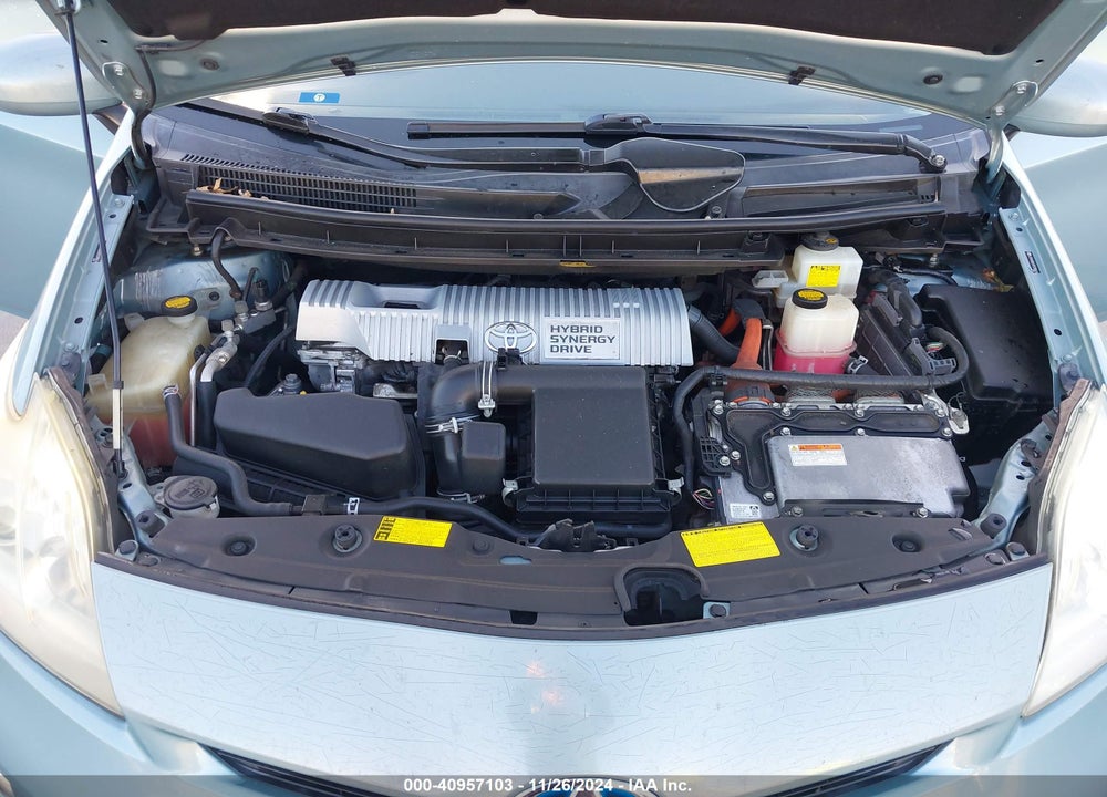 2012 TOYOTA PRIUS THREE VIN: JTDKN3DU9C5398616