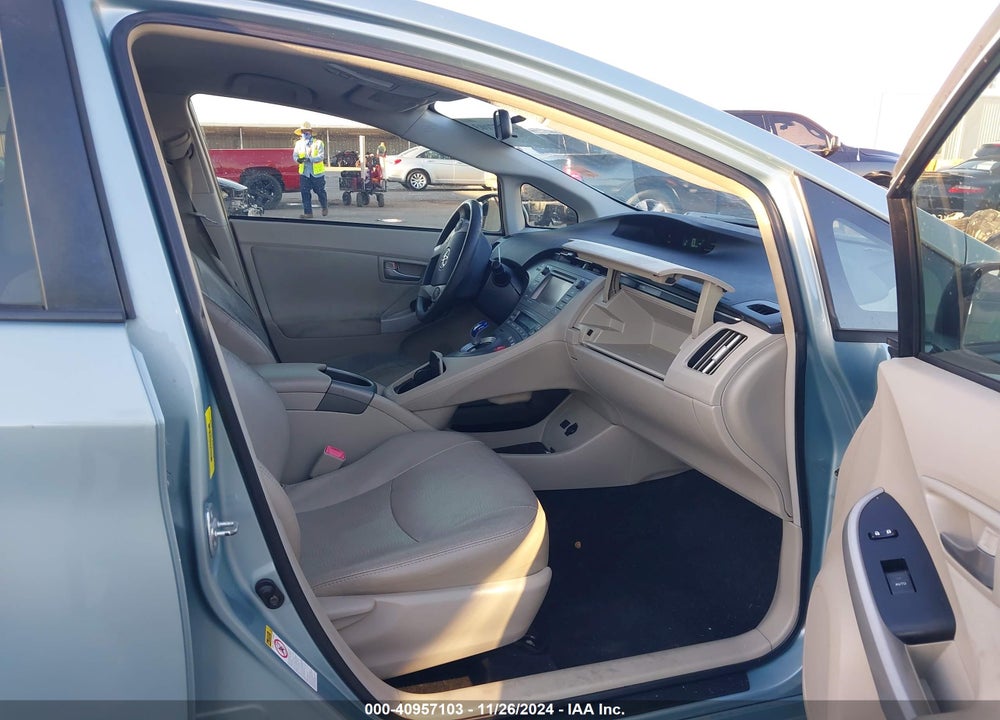 2012 TOYOTA PRIUS THREE VIN: JTDKN3DU9C5398616