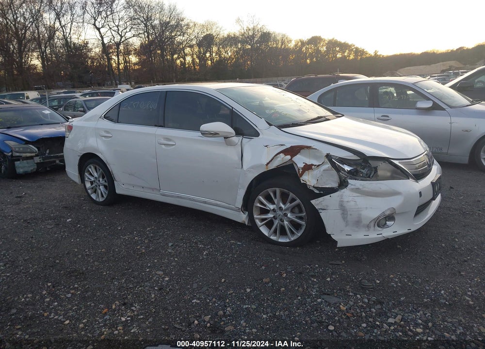 2010 LEXUS HS 250H PREMIUM VIN: JTHBB1BA4A2000828