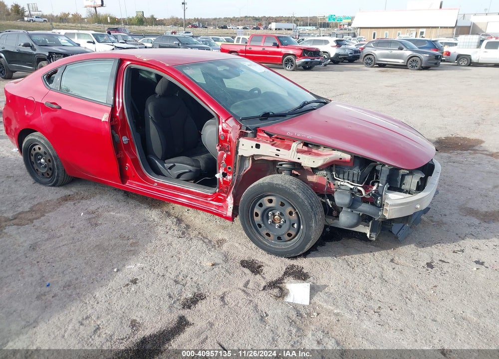 2013 DODGE DART SE VIN: 1C3CDFAA6DD247070