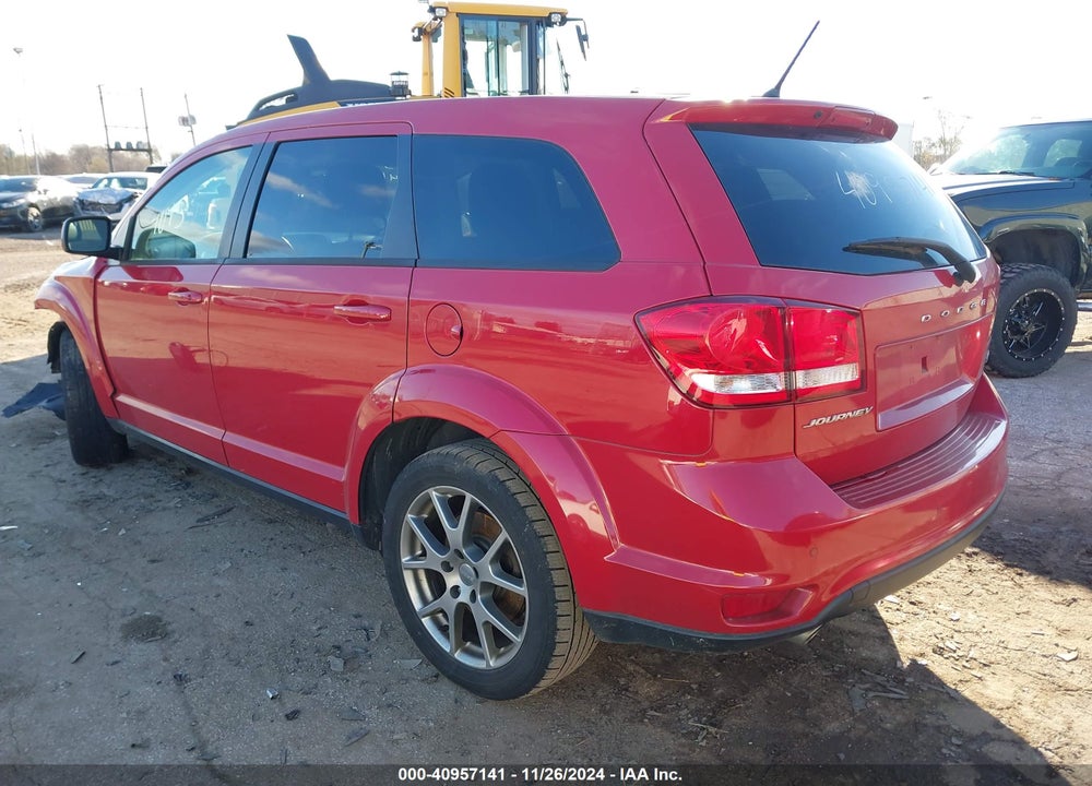 2016 DODGE JOURNEY R/T VIN: 3C4PDCEG7GT207847