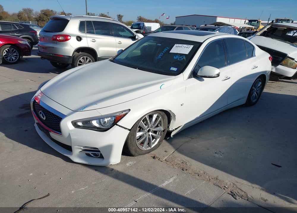 2015 INFINITI Q50 PREMIUM VIN: JN1BV7AP3FM338723