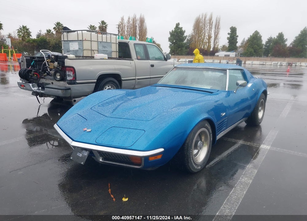 1972 CHEV CORVETTE VIN: 1Z37K2S522357
