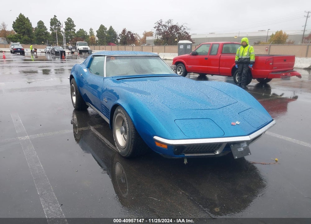 1972 CHEV CORVETTE VIN: 1Z37K2S522357