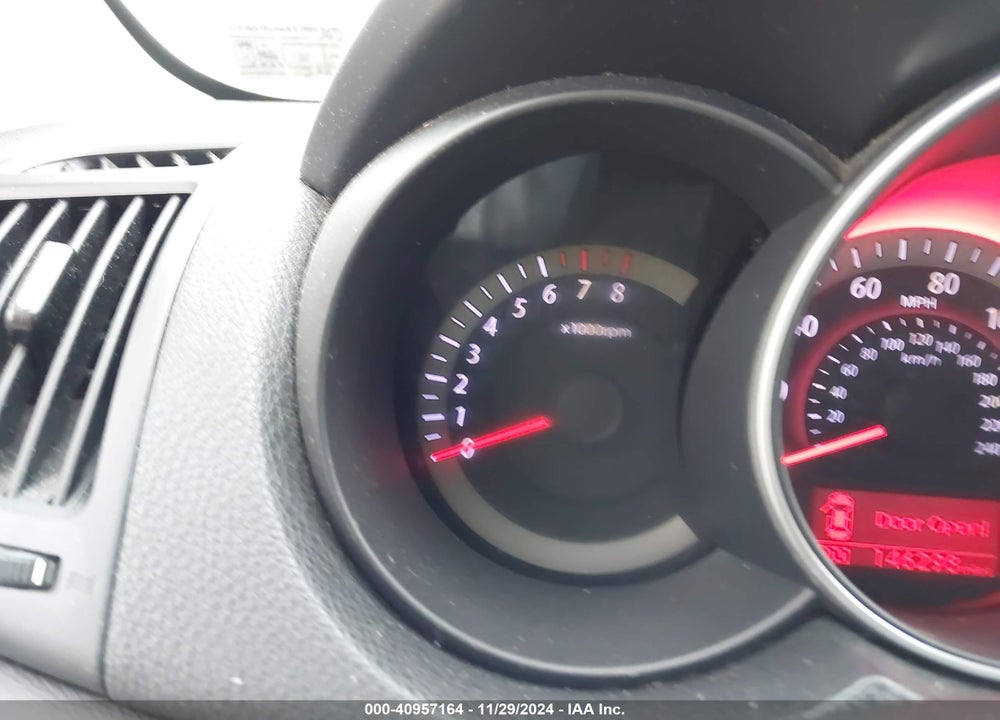 2011 KIA FORTE SX VIN: KNAFW4A37B5389408