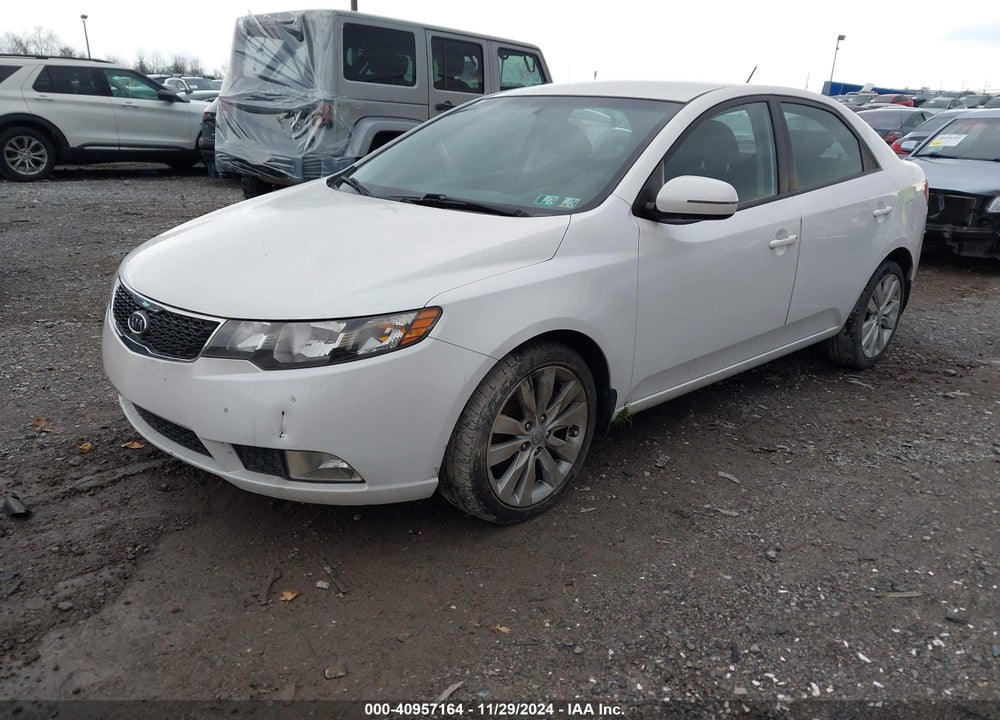 2011 KIA FORTE SX VIN: KNAFW4A37B5389408