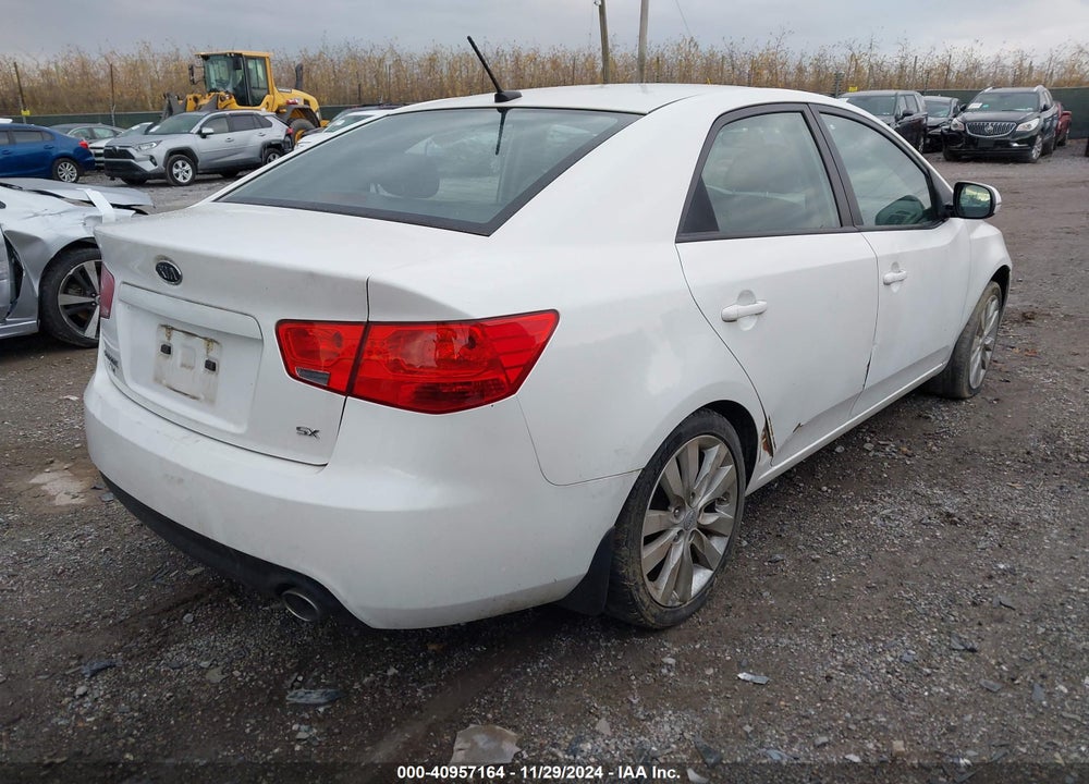 2011 KIA FORTE SX VIN: KNAFW4A37B5389408