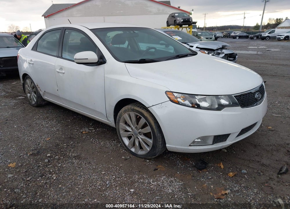 2011 KIA FORTE SX VIN: KNAFW4A37B5389408