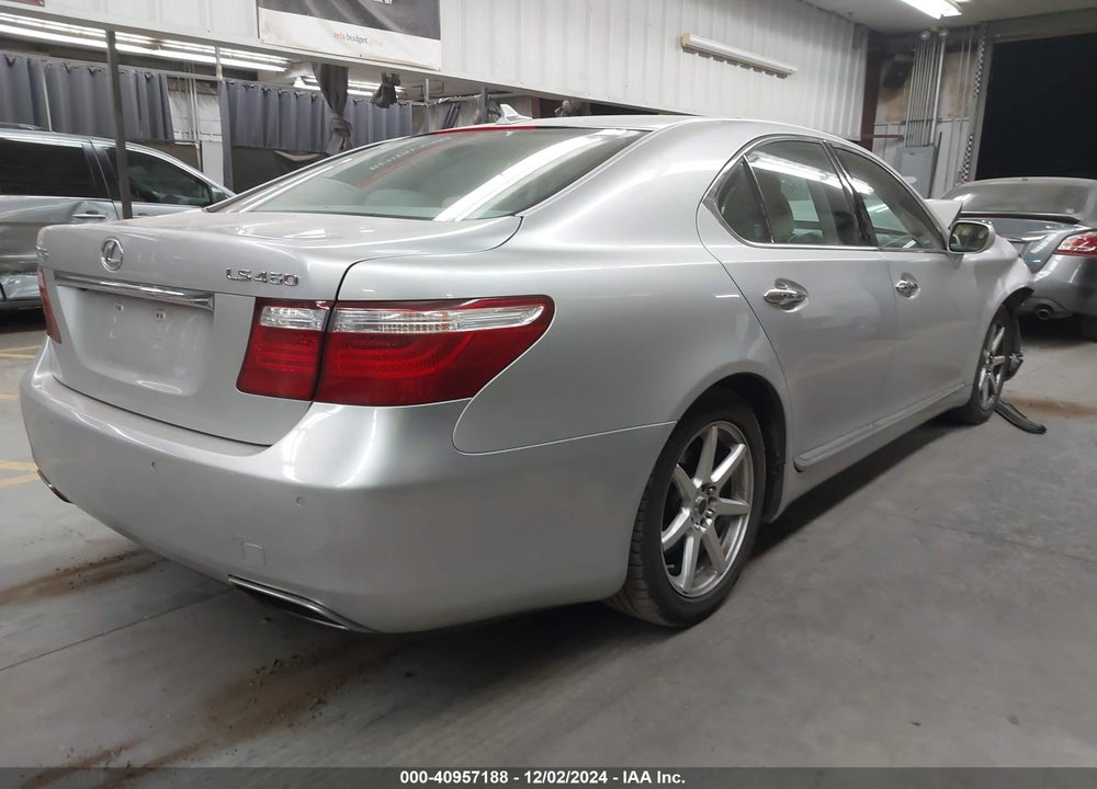 2008 LEXUS LS 460 VIN: JTHBL46F585055186
