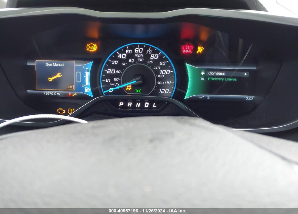 2014 FORD C-MAX HYBRID SE VIN: 1FADP5AU6EL516676