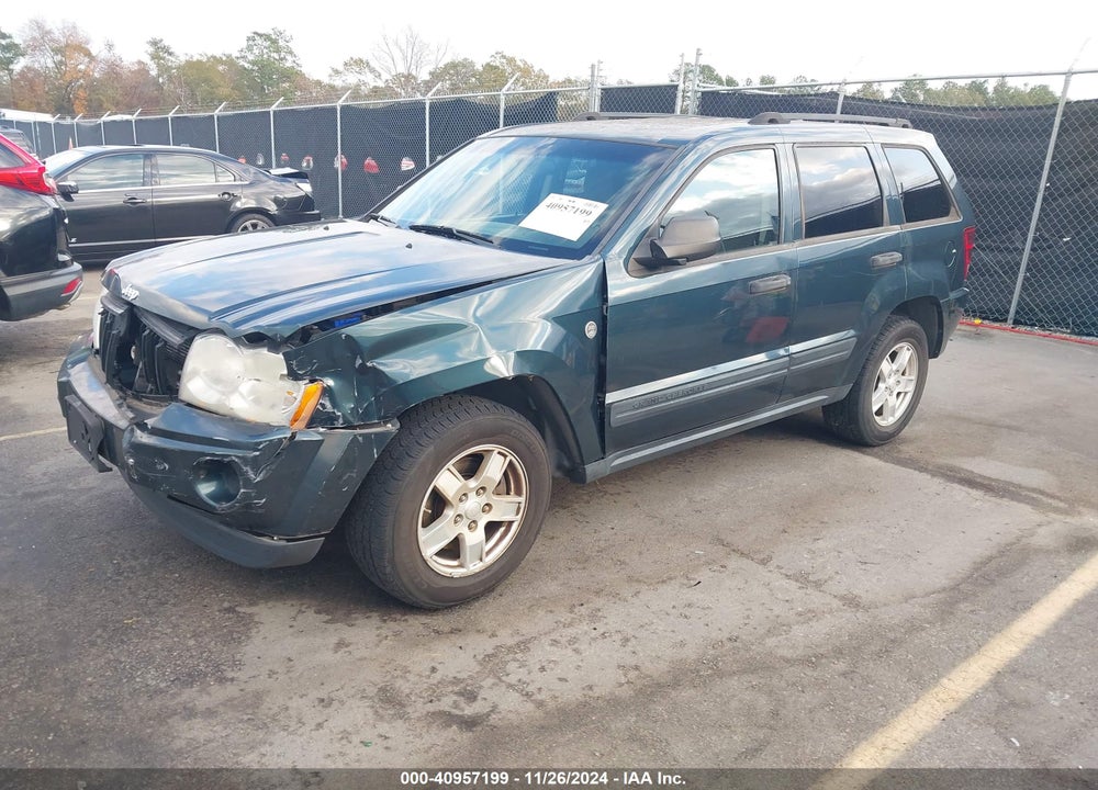 2005 JEEP GRAND CHEROKEE LAREDO VIN: 1J4HR48N75C626273