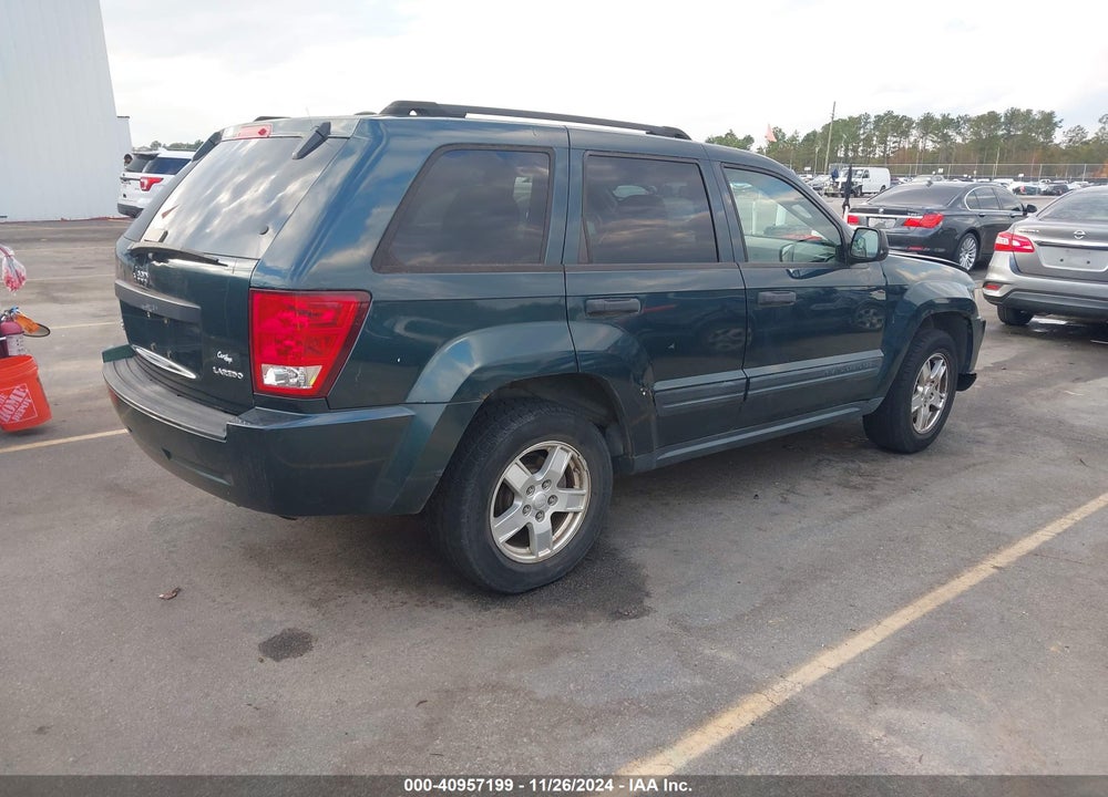 2005 JEEP GRAND CHEROKEE LAREDO VIN: 1J4HR48N75C626273