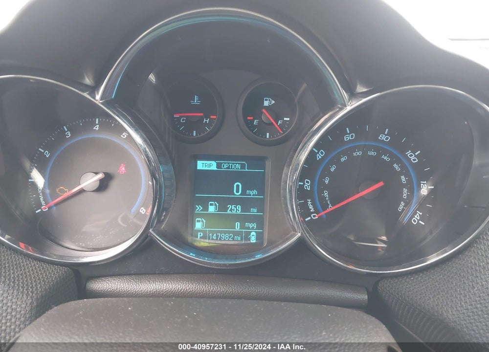 2014 CHEVROLET CRUZE 1LT AUTO VIN: 1G1PC5SB8E7303746