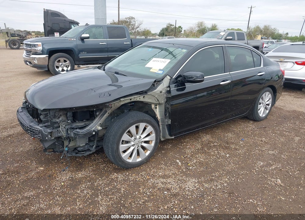 2013 HONDA ACCORD EX-L VIN: 1HGCR2F80DA109202
