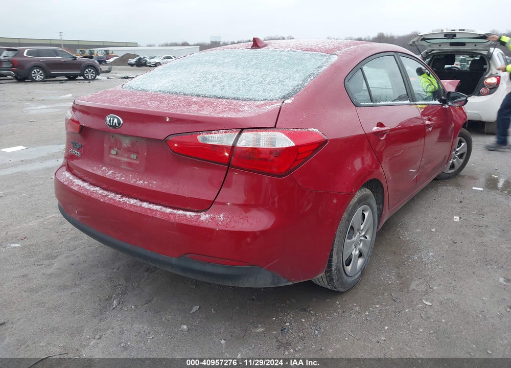 2016 KIA FORTE LX VIN: KNAFK4A66G5612552