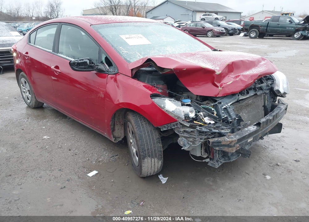 2016 KIA FORTE LX VIN: KNAFK4A66G5612552