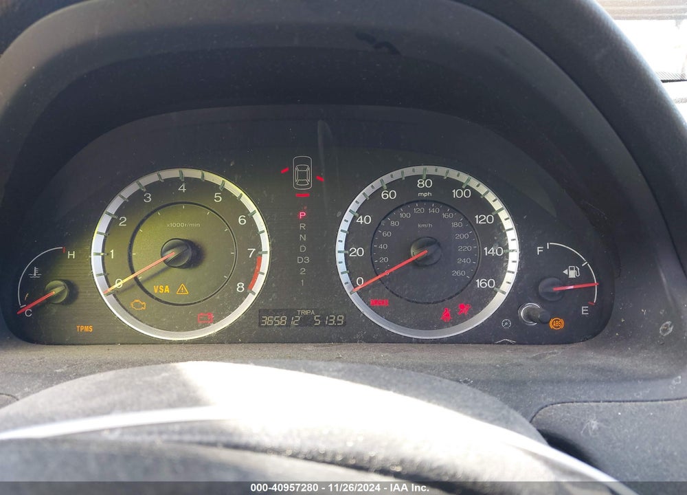 2008 HONDA ACCORD 2.4 EX-L VIN: 1HGCP26838A002379