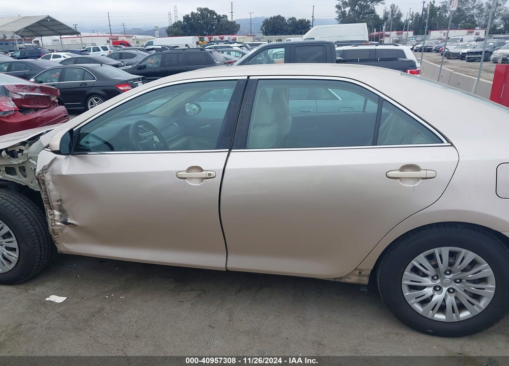 2012 TOYOTA CAMRY LE VIN: 4T4BF1FK1CR243465