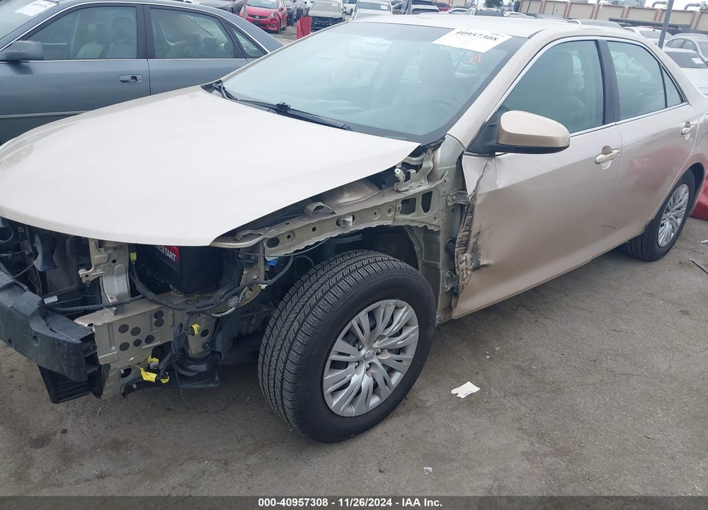 2012 TOYOTA CAMRY LE VIN: 4T4BF1FK1CR243465