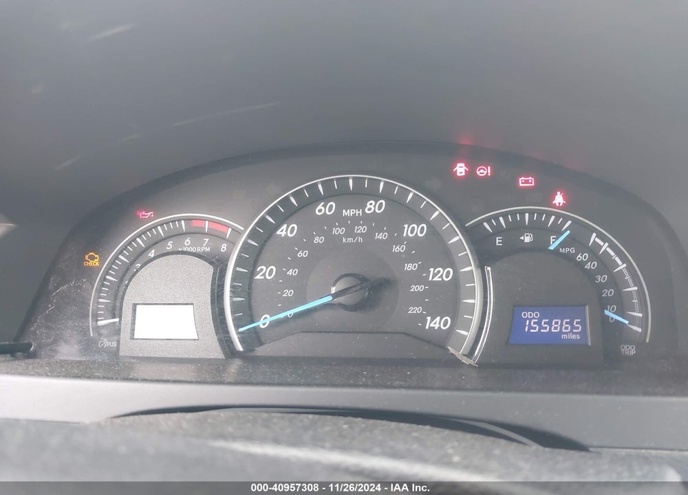 2012 TOYOTA CAMRY LE VIN: 4T4BF1FK1CR243465