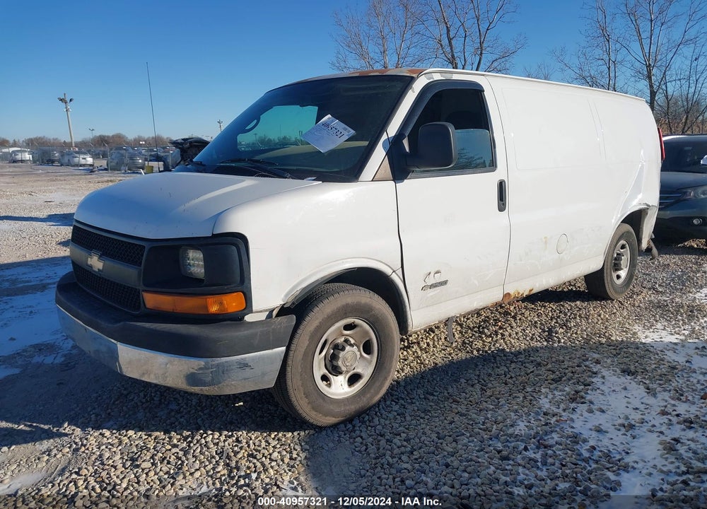 2006 CHEVROLET EXPRESS WORK VAN VIN: 1GCGG25U661205469