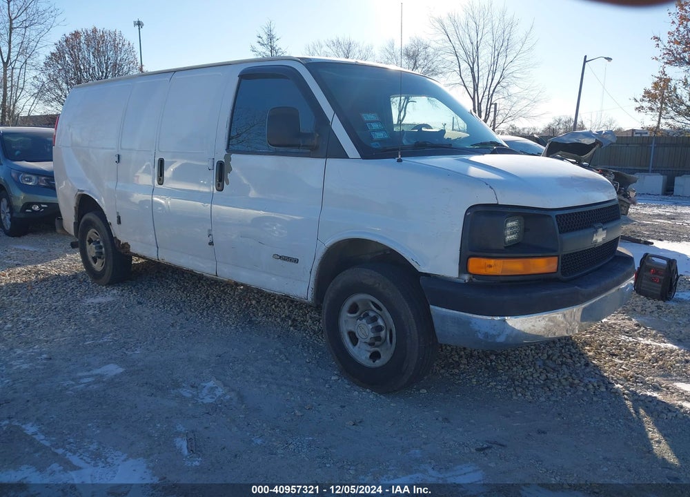 2006 CHEVROLET EXPRESS WORK VAN VIN: 1GCGG25U661205469