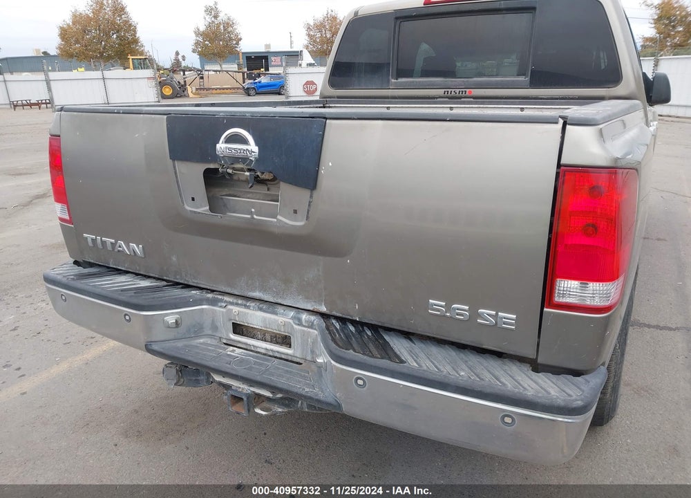 2006 NISSAN TITAN SE VIN: 1N6AA07A56N514192