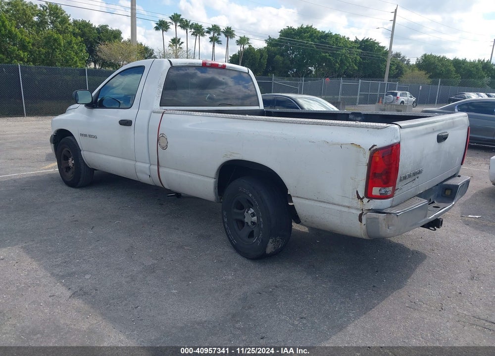 2003 DODGE RAM 1500 ST VIN: 1D7HA16KX3J512769