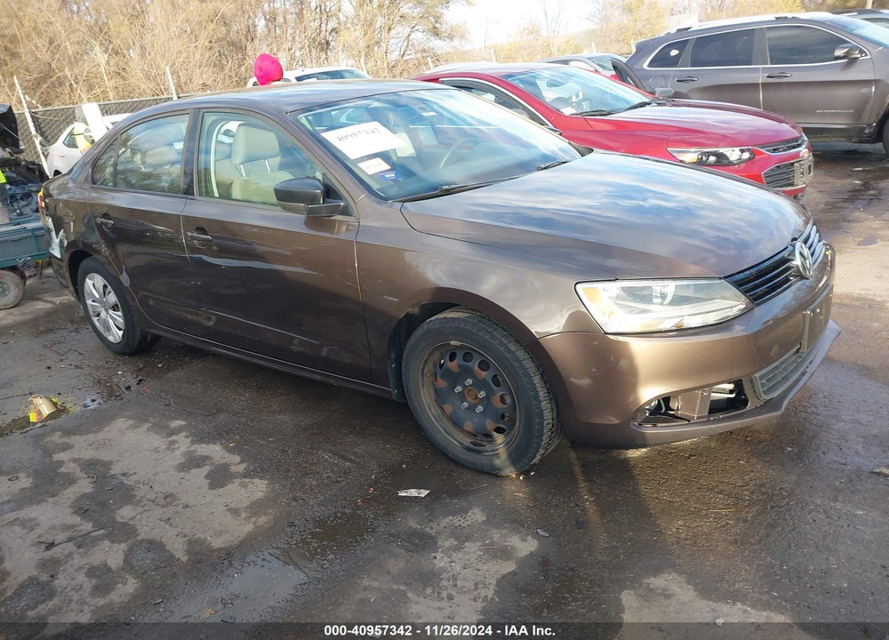 2014 VOLKSWAGEN JETTA 2.0L S VIN: 3VW2K7AJ6EM236771