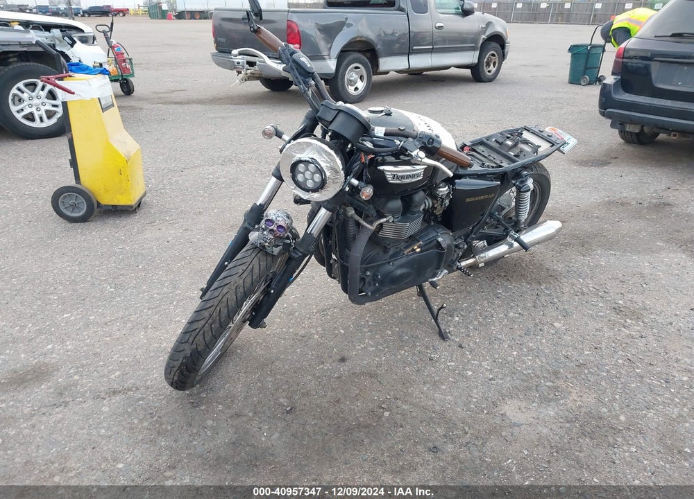 2008 TRIUMPH MOTORCYCLE BONNEVILLE VIN: SMT900K168T329648
