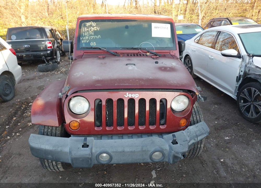 2007 JEEP WRANGLER SAHARA VIN: 1J4FA541X7L159909