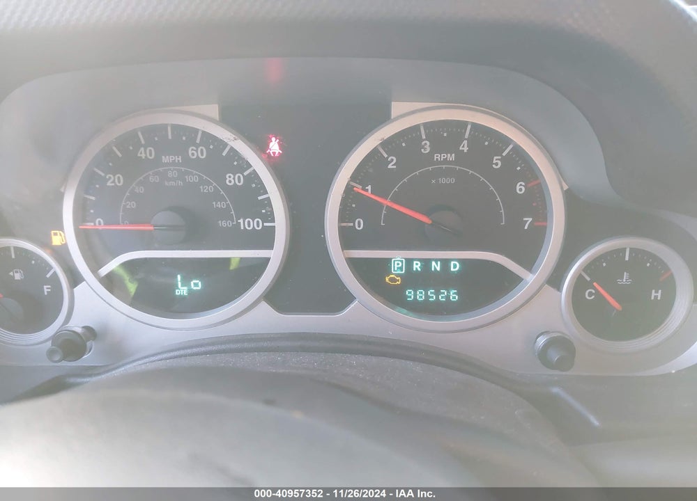 2007 JEEP WRANGLER SAHARA VIN: 1J4FA541X7L159909