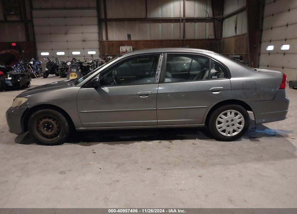 2005 HONDA CIVIC LX VIN: 2HGES16555H539422