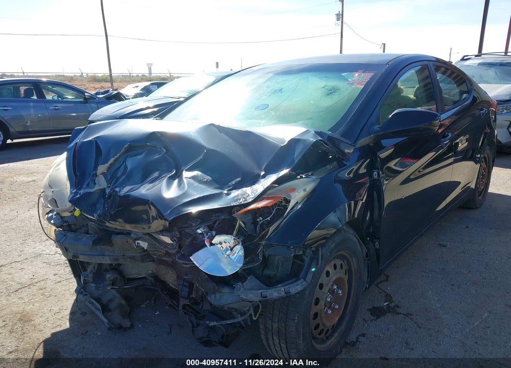 2013 HYUNDAI ELANTRA VIN: KMHDH4AE5DU551708