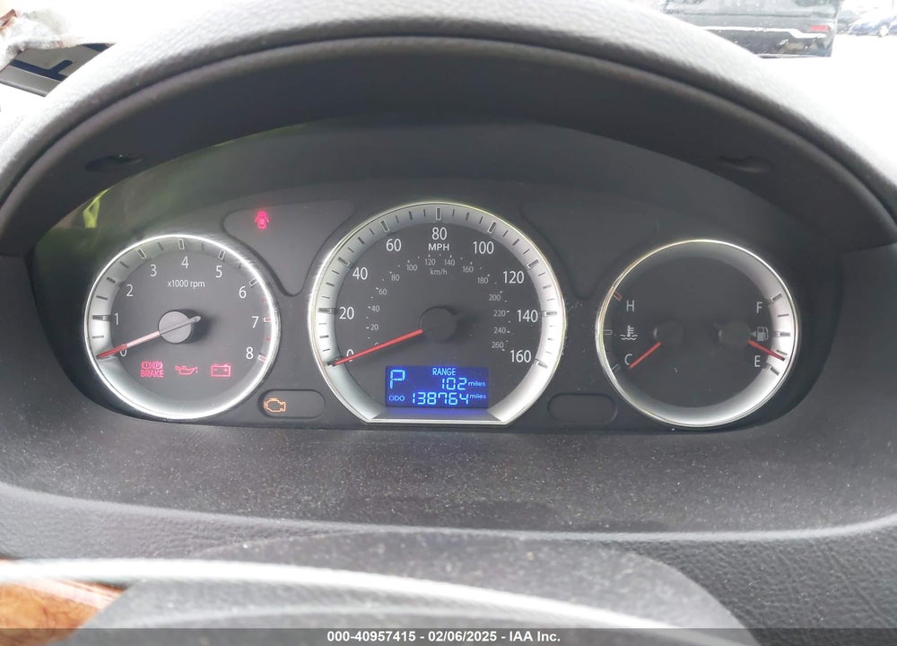 2010 HYUNDAI SONATA VIN: 5NPET4AC8AH627949