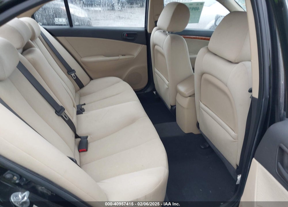 2010 HYUNDAI SONATA VIN: 5NPET4AC8AH627949