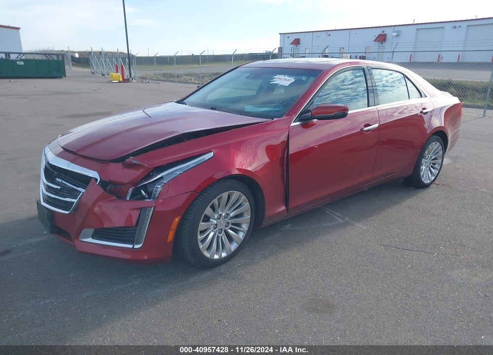 2016 CADILLAC CTS VIN: 1G6AX5SX3G0194849