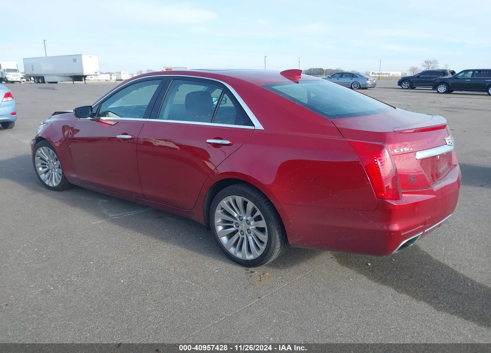 2016 CADILLAC CTS VIN: 1G6AX5SX3G0194849